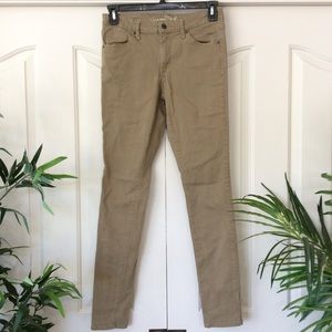 Universal Thread 8/29L Tan Midrise Skinny Jeans